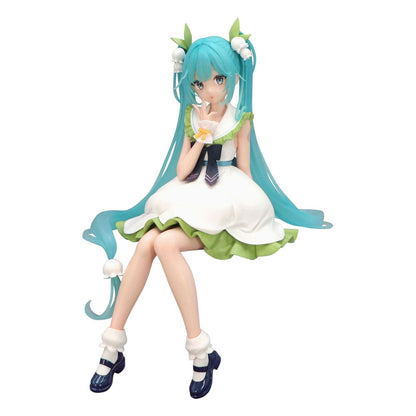 Hatsune Miku Noodle Stopper PVC Statue Flower Fairy Lily of the Valley 14 cm Image 1