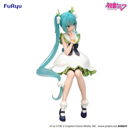 Hatsune Miku Noodle Stopper PVC Statue Flower Fairy Lily of the Valley 14 cm Image 4