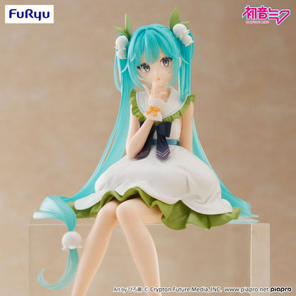 Hatsune Miku Noodle Stopper PVC Statue Flower Fairy Lily of the Valley 14 cm Image 11