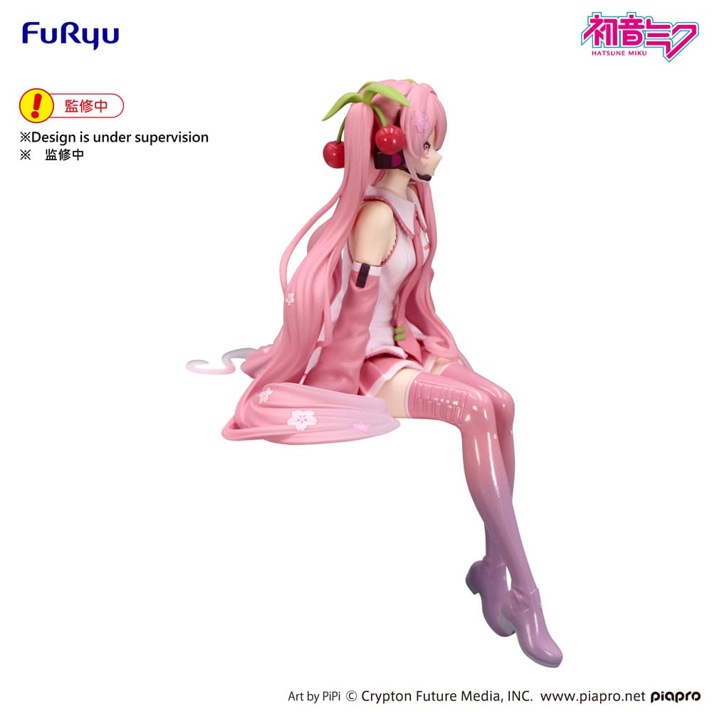 Hatsune Miku Noodle Stopper PVC Statue Sakura Miku 2026 14 cm Image 4