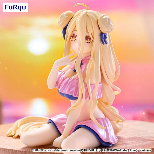 Date A Live V Noodle Stopper PVC Statue Mukuro Hoshimiya Swimsuit Pastel Pink Color Ver. 13 cm Image 2