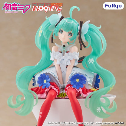 Hatsune Miku Noodle Stopper PVC Statue Hatsune Miku Japan Live Tour 2025 Blooming 14 cm Image 3