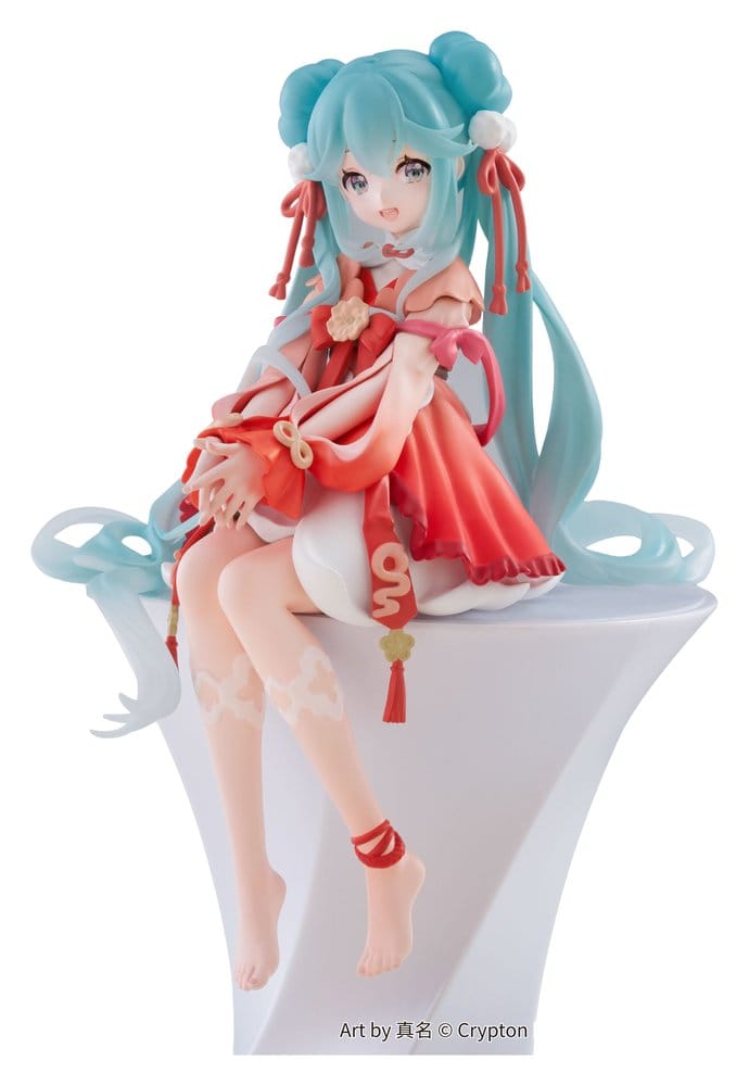 Hatsune Miku Noodle Stopper PVC Statue 2026 Chinese New Year Ver. 14 cm Image 1