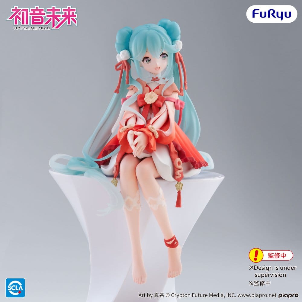 Hatsune Miku Noodle Stopper PVC Statue 2026 Chinese New Year Ver. 14 cm Image 2