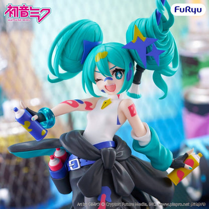 Hatsune Miku Muchute PVC Statue Paint Girl Another Color Ver. 23 cm Image 2