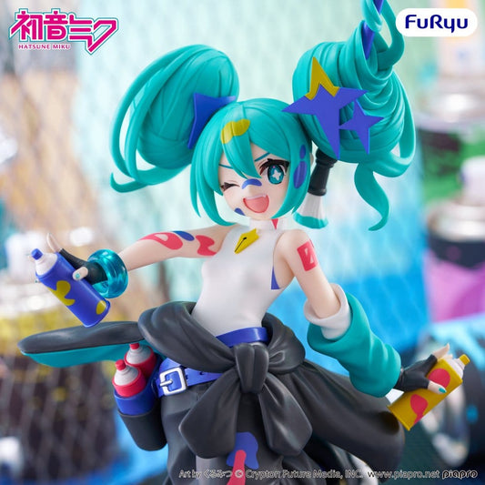 Hatsune Miku Muchute PVC Statue Paint Girl Another Color Ver. 23 cm Image 2