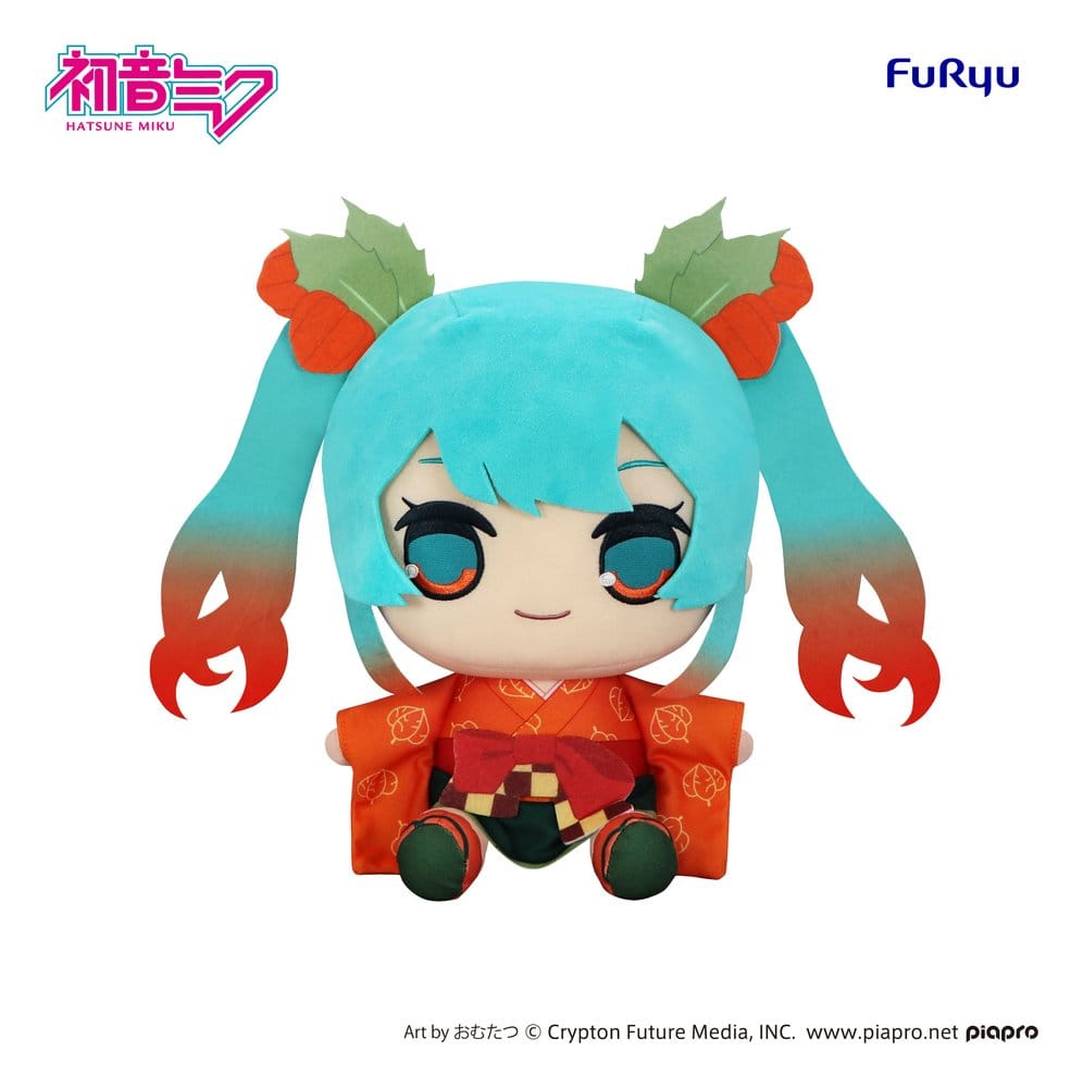 Hatsune Miku Kyurumaru Big Plüschfigur Flower Fairy Winter Cherry Ver. 29 cm Image 1