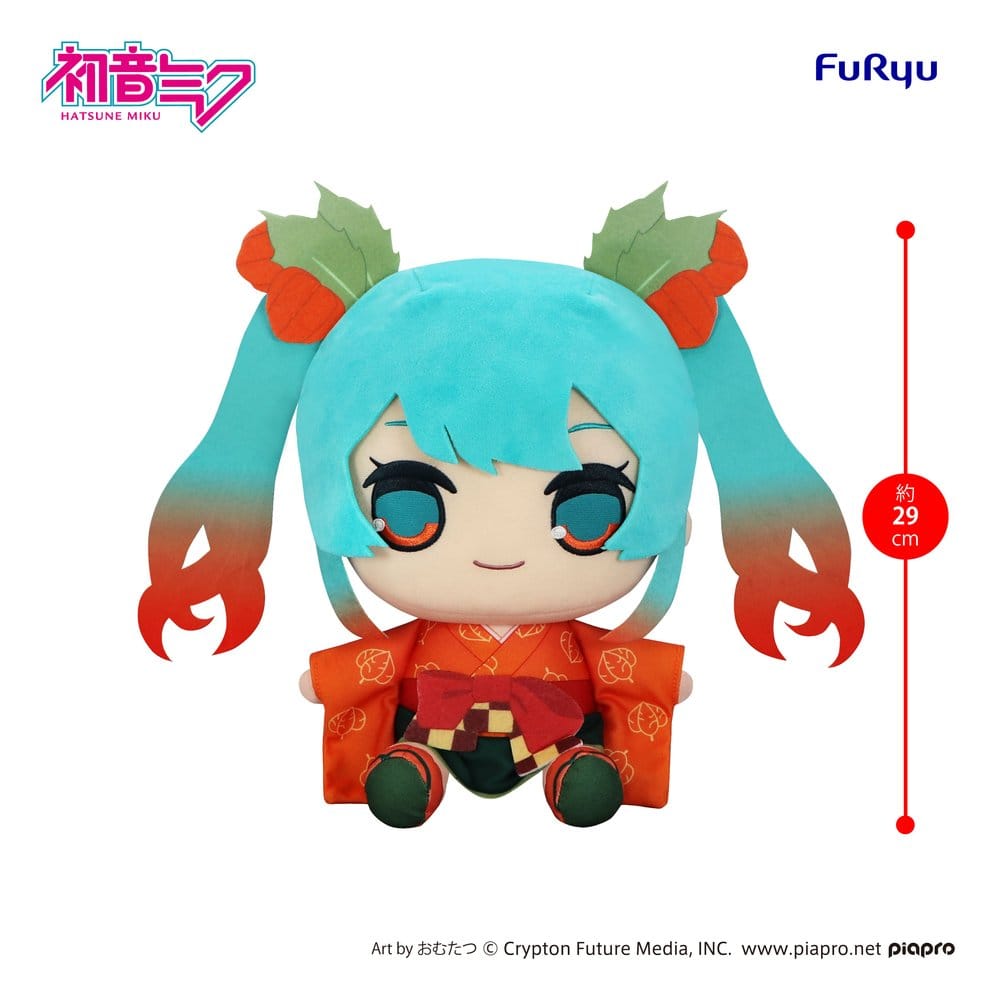 Hatsune Miku Kyurumaru Big Plüschfigur Flower Fairy Winter Cherry Ver. 29 cm Image 2