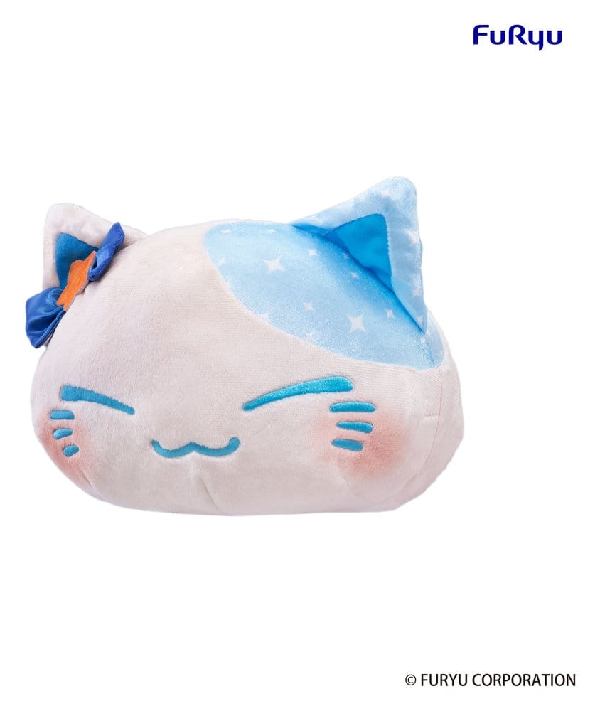 Nemuneko Cat Big Plush Plüschfigur Blue 35 cm Image 1