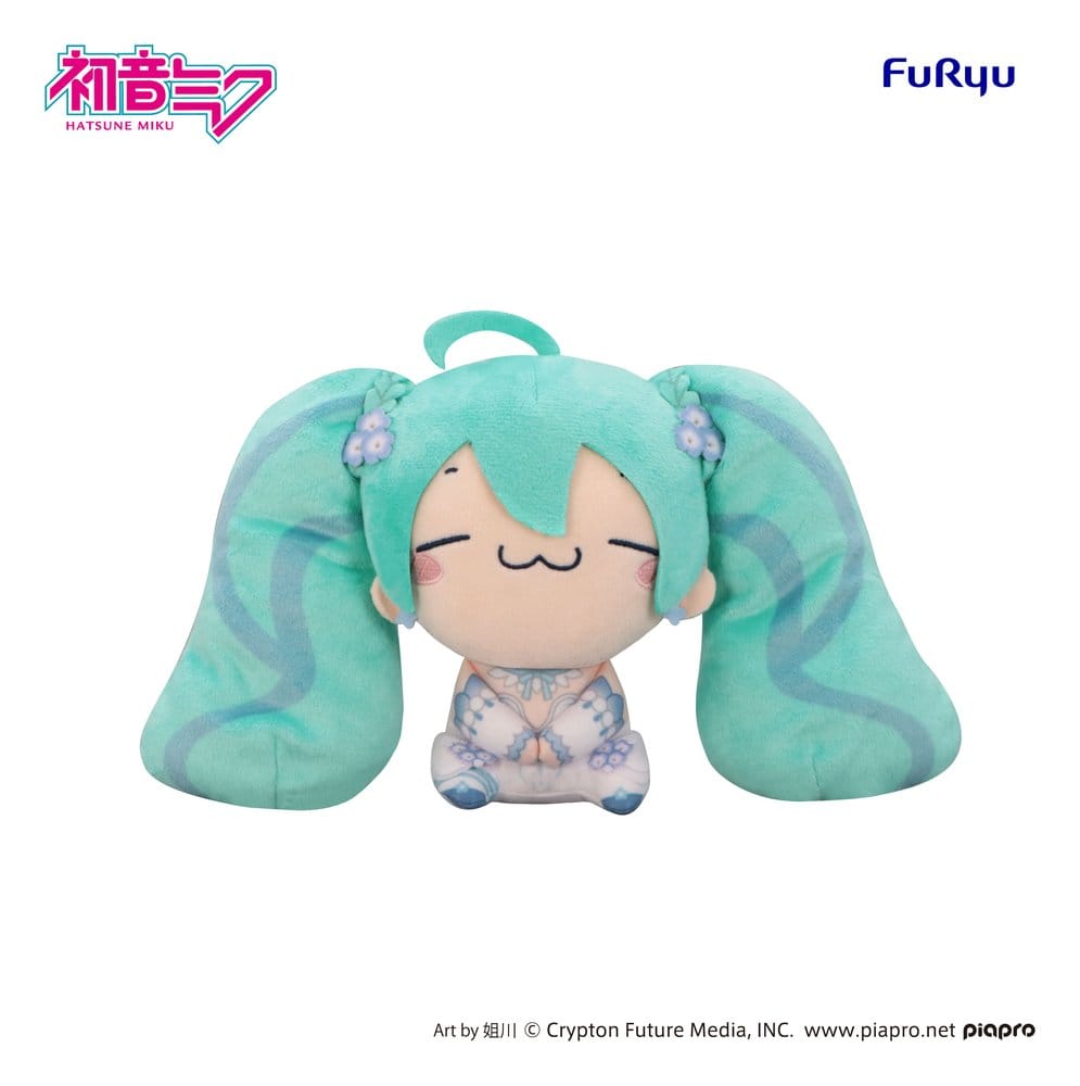 Hatsune Miku Mochipico Plüschfigur Nemophila B 15 cm Image 1