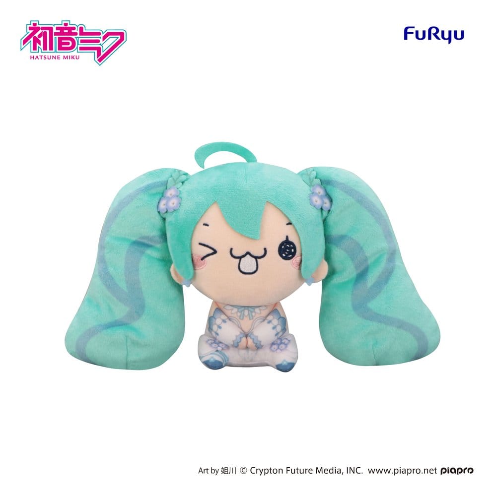 Hatsune Miku Mochipico Plüschfigur Nemophila C 15 cm Image 1