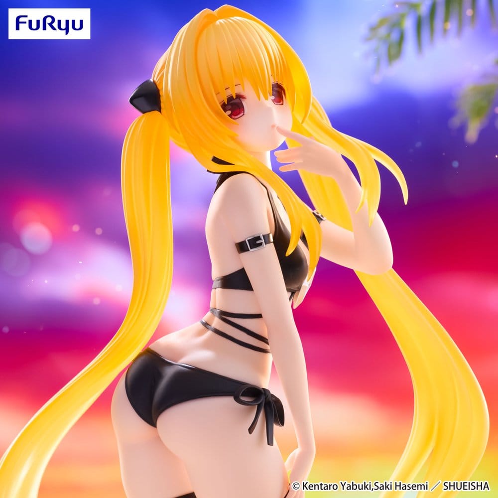 To Love Ru Darkness Trio-Try-iT PVC Figur Konjiki no Yami 19 cm Image 3