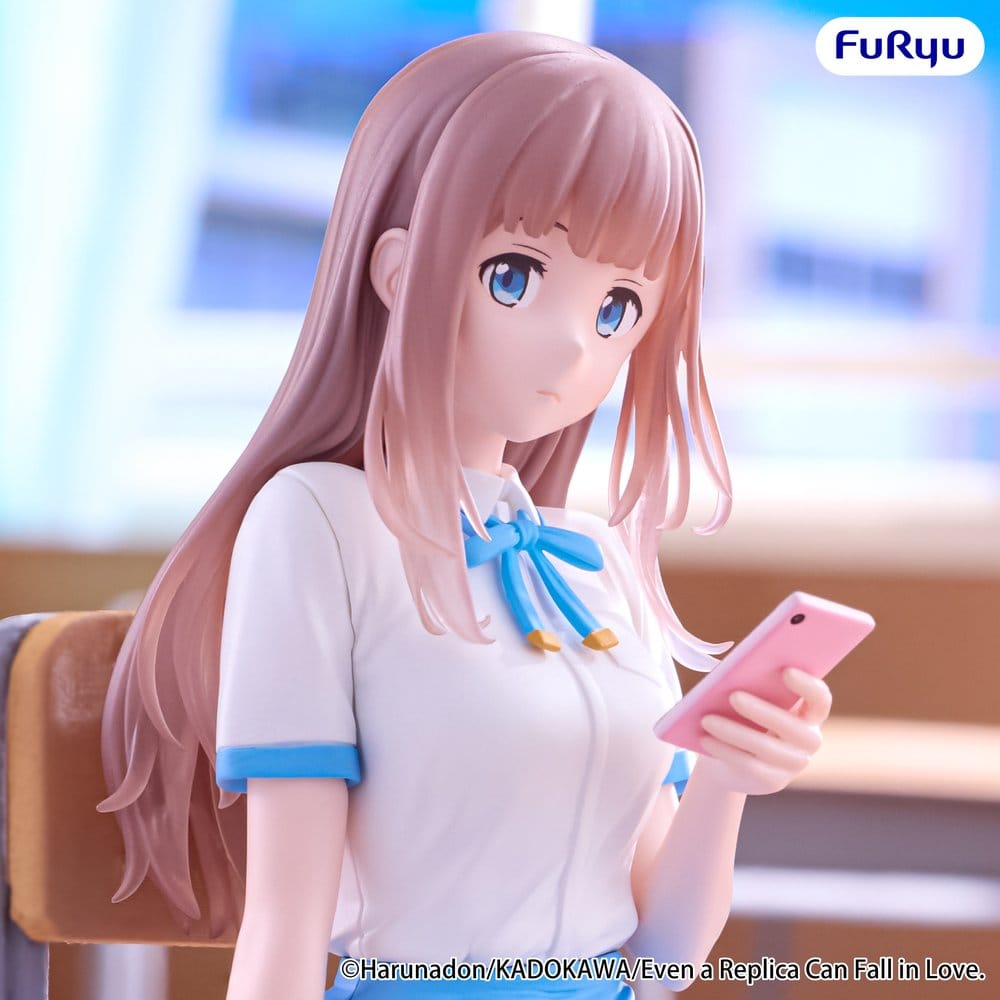 Even a Replica Can Fall in Love Noodle Stopper PVC Figur Sunao Aikawa 14 cm Image 2