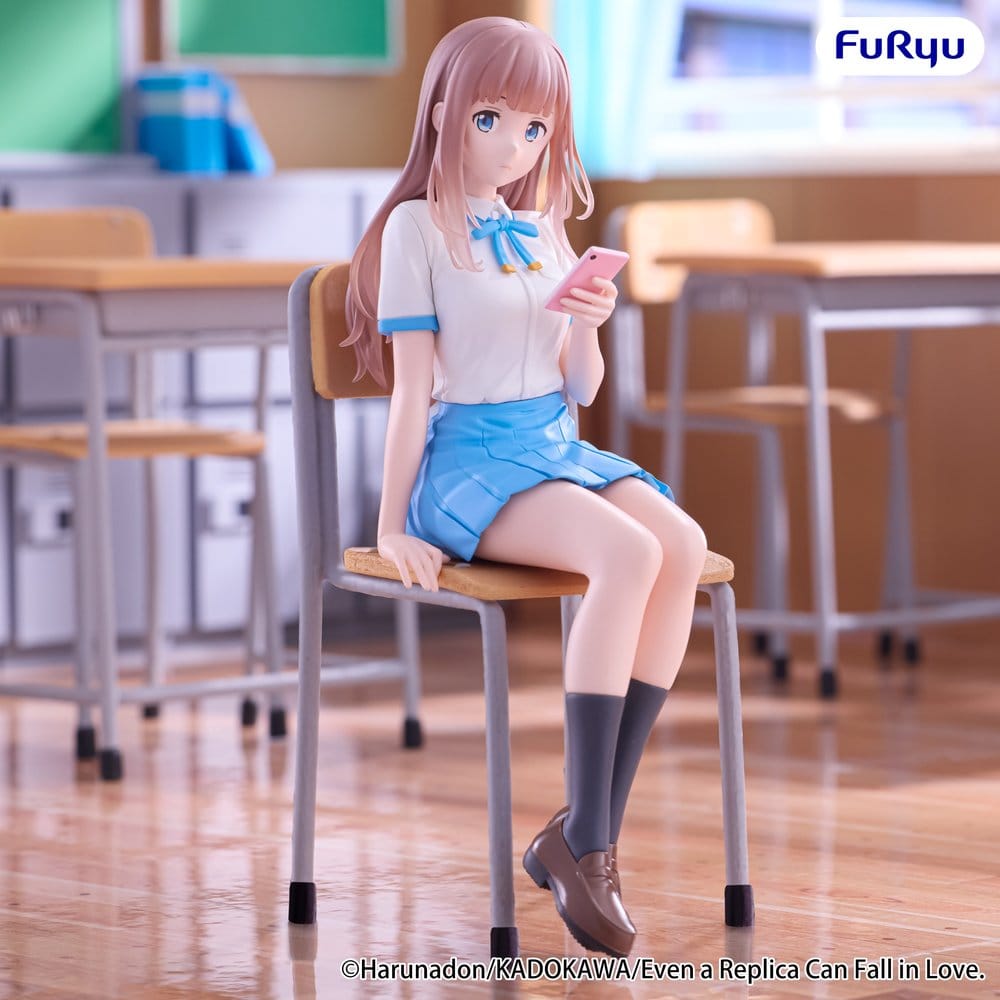Even a Replica Can Fall in Love Noodle Stopper PVC Figur Sunao Aikawa 14 cm Image 3