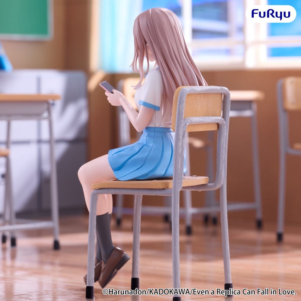 Even a Replica Can Fall in Love Noodle Stopper PVC Figur Sunao Aikawa 14 cm Image 4