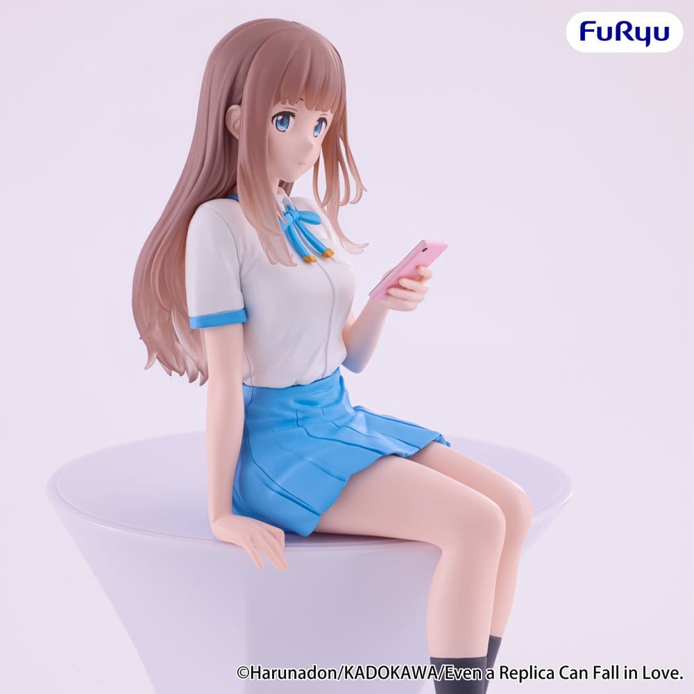 Even a Replica Can Fall in Love Noodle Stopper PVC Figur Sunao Aikawa 14 cm Image 5