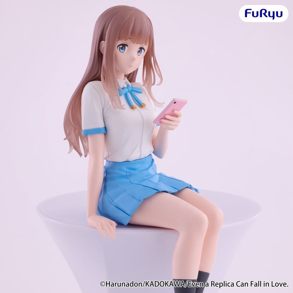 Even a Replica Can Fall in Love Noodle Stopper PVC Figur Sunao Aikawa 14 cm Image 1