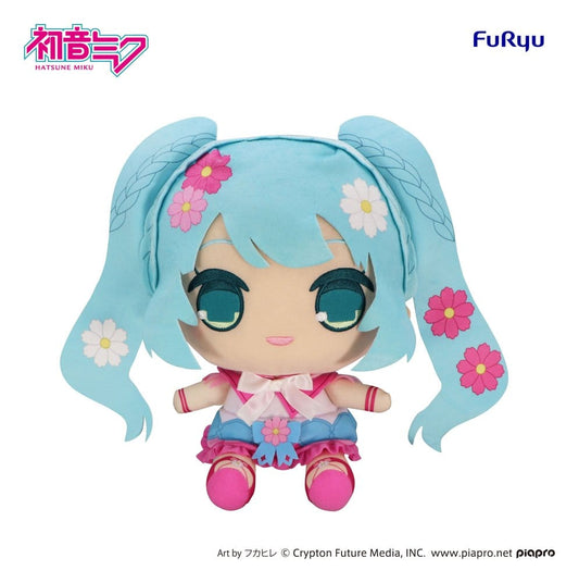 Hatsune Miku Kyurumaru Big Plüschfigur Cosmos 27 cm Image 1