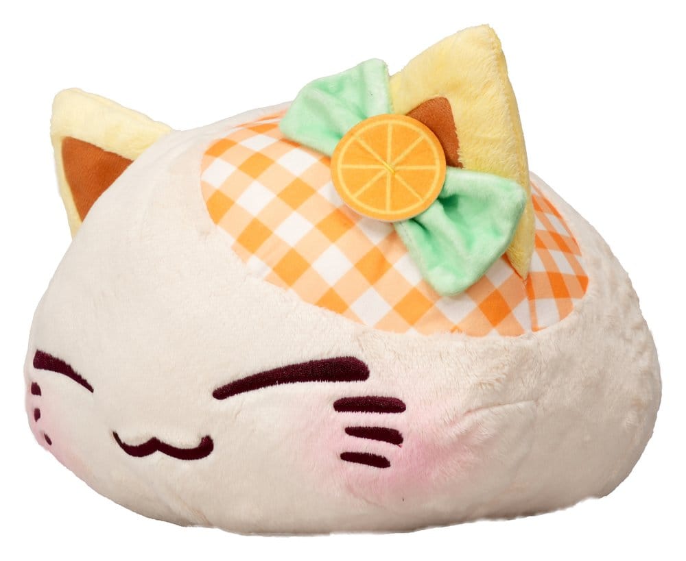 Nemuneko Cat Fruit Großes Plüschfigur Orange 30 cm Image