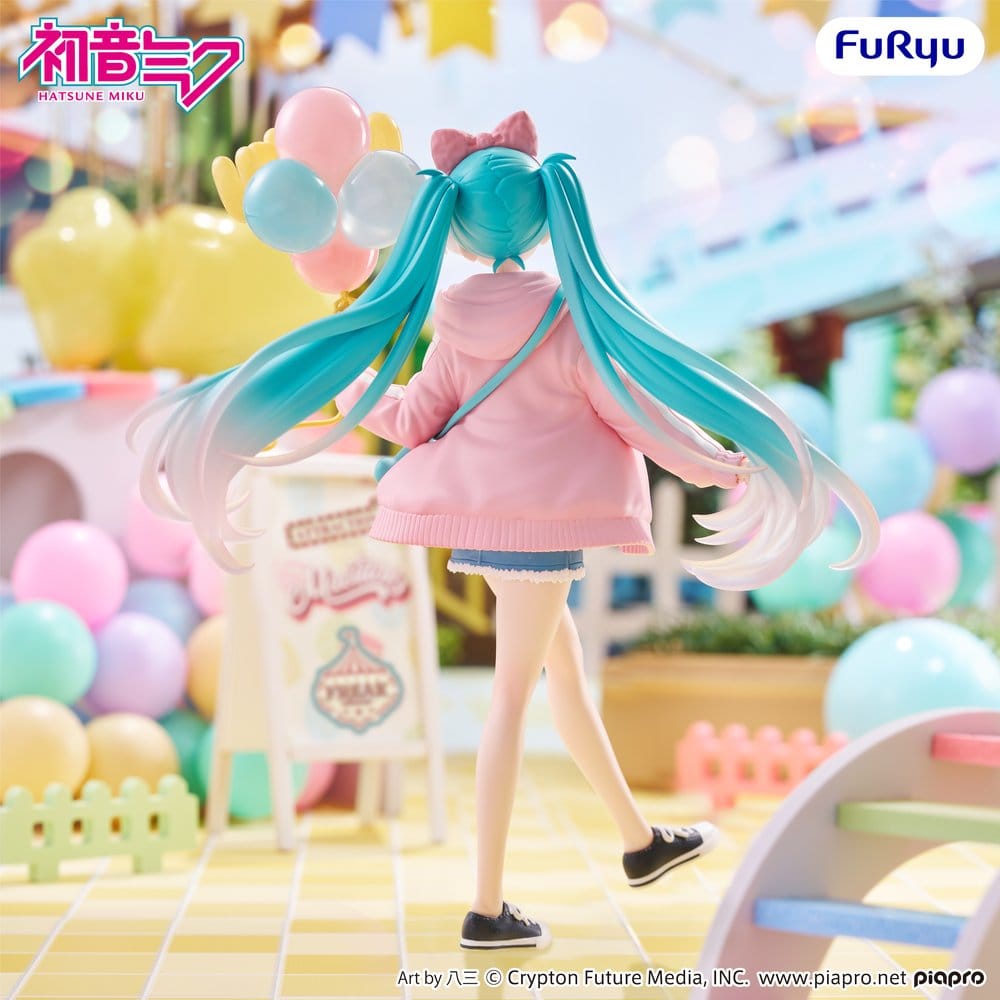 Hatsune Miku Muchute PVC Figur Theme Park Date Version 19 cm Image 3