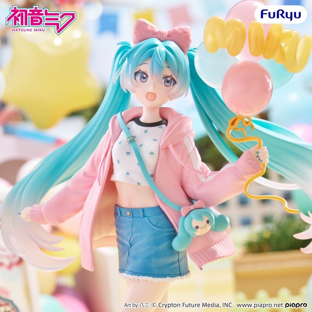Hatsune Miku Muchute PVC Figur Theme Park Date Version 19 cm Image 4