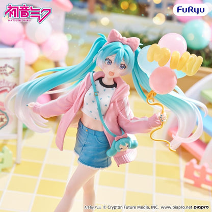 Hatsune Miku Muchute PVC Figur Theme Park Date Version 19 cm Image 5