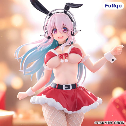 Super Sonico BiCute Bunnies PVC Figur Santa Ver. 30 cm Image 2
