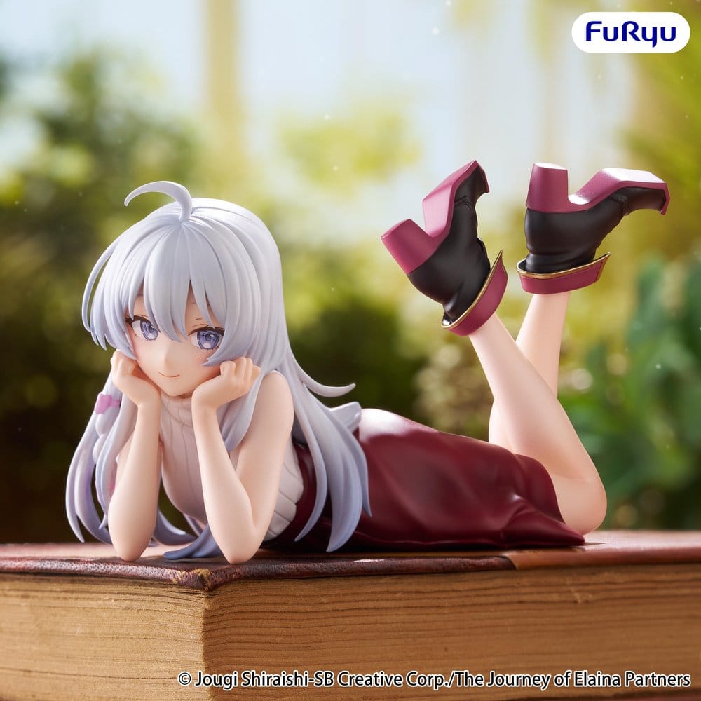 The Journey of Elaina Noodle Stopper PVC Figur Elaina Lying Down Ver. 11 cm Image 1