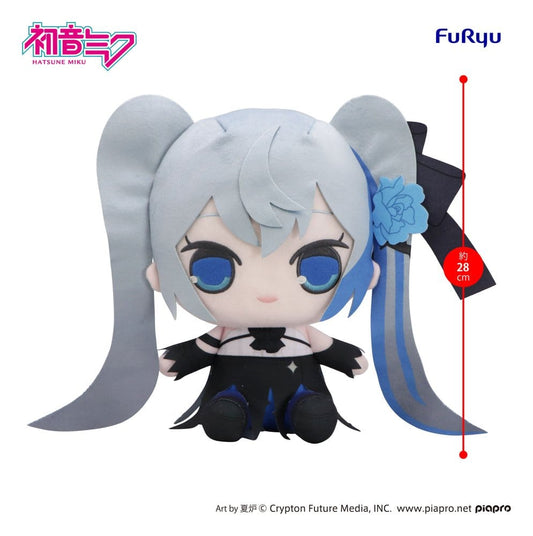 Hatsune Miku Kyurumaru Big Plüschfigur Blue Rose 28 cm Image 2