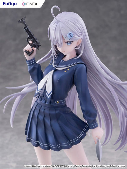 Playing Death Games to Put Food on the Table PVC Figur 1/7 Yuki School Uniform Ver. 24 cm Image 3