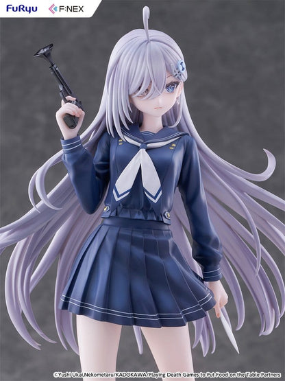 Playing Death Games to Put Food on the Table PVC Figur 1/7 Yuki School Uniform Ver. 24 cm Image 4