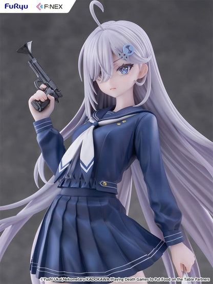 Playing Death Games to Put Food on the Table PVC Figur 1/7 Yuki School Uniform Ver. 24 cm Image 5