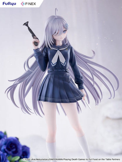 Playing Death Games to Put Food on the Table PVC Figur 1/7 Yuki School Uniform Ver. 24 cm Image 7