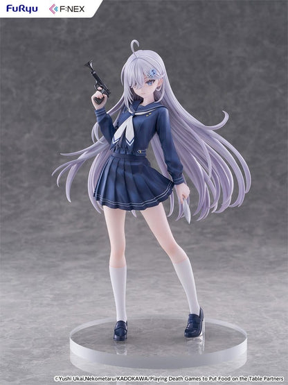 Playing Death Games to Put Food on the Table PVC Figur 1/7 Yuki School Uniform Ver. 24 cm Image 9
