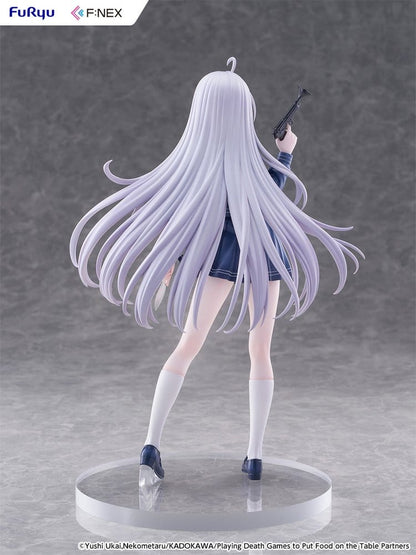 Playing Death Games to Put Food on the Table PVC Figur 1/7 Yuki School Uniform Ver. 24 cm Image 12