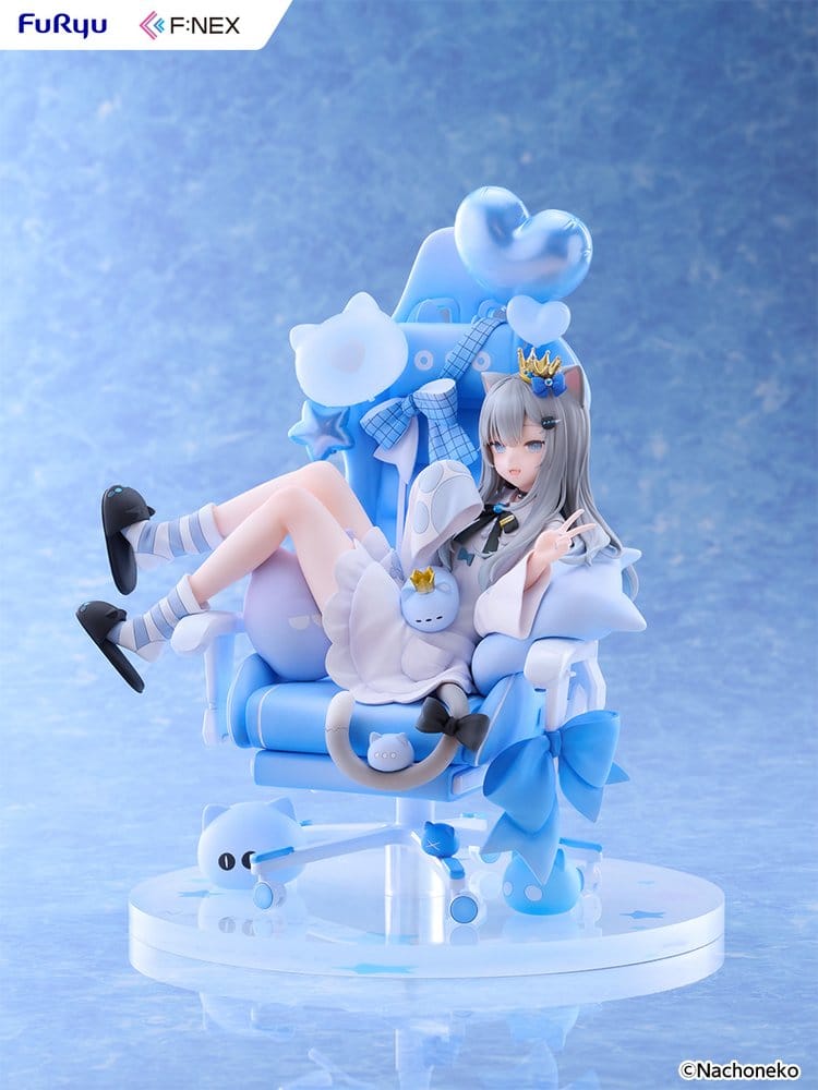 Virtual YouTuber F:NEX PVC Figur 1/7 Nachoneko Birthday Ver. 24 cm Image 1