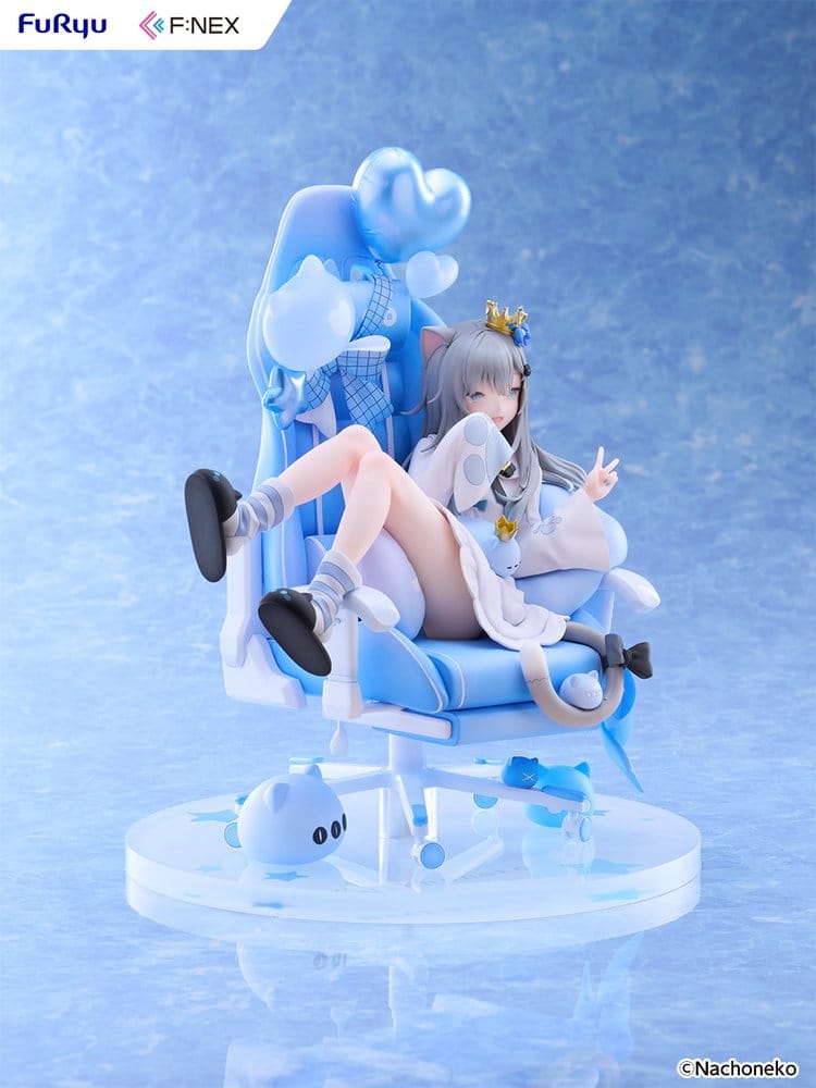 Virtual YouTuber F:NEX PVC Figur 1/7 Nachoneko Birthday Ver. 24 cm Image 3