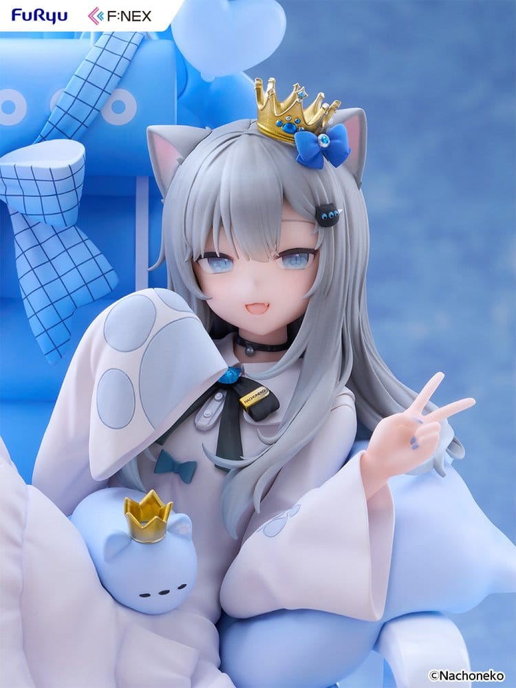 Virtual YouTuber F:NEX PVC Figur 1/7 Nachoneko Birthday Ver. 24 cm Image 4