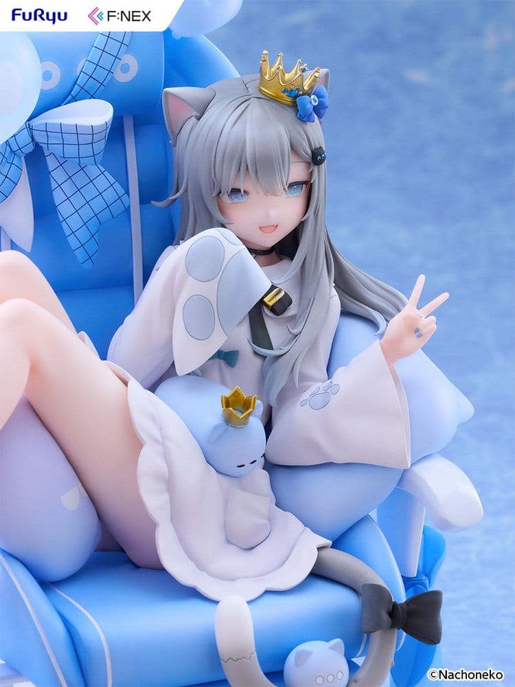 Virtual YouTuber F:NEX PVC Figur 1/7 Nachoneko Birthday Ver. 24 cm Image 6