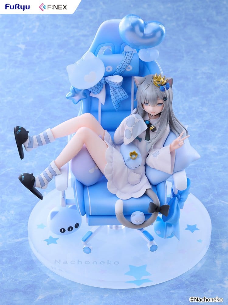 Virtual YouTuber F:NEX PVC Figur 1/7 Nachoneko Birthday Ver. 24 cm Image 7
