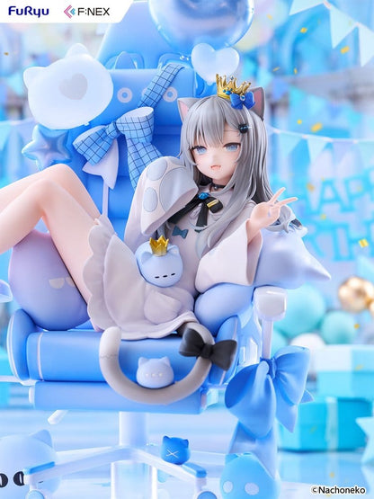 Virtual YouTuber F:NEX PVC Figur 1/7 Nachoneko Birthday Ver. 24 cm Image 12