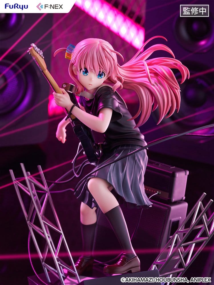 Bocchi the Rock! F:NEX PVC Figur 1/7 Hitori Gotoh Live Ver. 24 cm Image 10