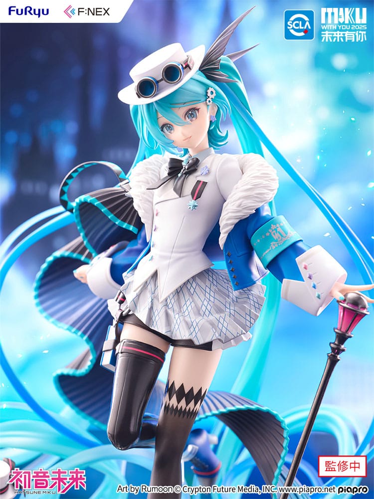 Hatsune Miku F:NEX PVC Statue 1/7 Hatsune Miku Miku with You 2025 Ver. 25 cm Image 7