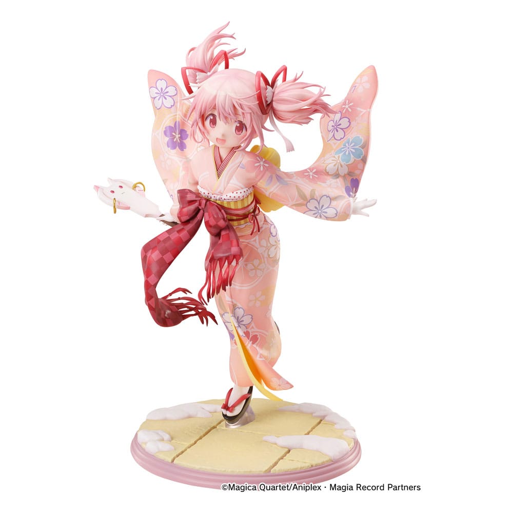 Puella Magi Madoka Magica Side Story Magia Record PVC Statue 1/7 Madoka Kaname Kimono Ver. 22 cm Image 1