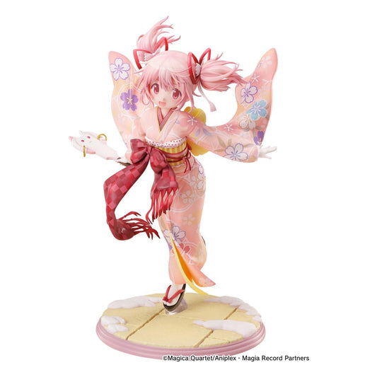 Puella Magi Madoka Magica Side Story Magia Record PVC Statue 1/7 Madoka Kaname Kimono Ver. 22 cm Image 1