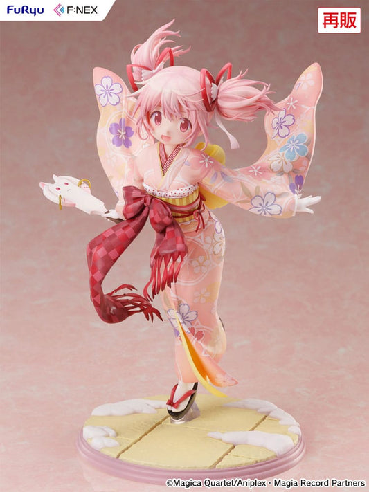 Puella Magi Madoka Magica Side Story Magia Record PVC Statue 1/7 Madoka Kaname Kimono Ver. 22 cm Image 2
