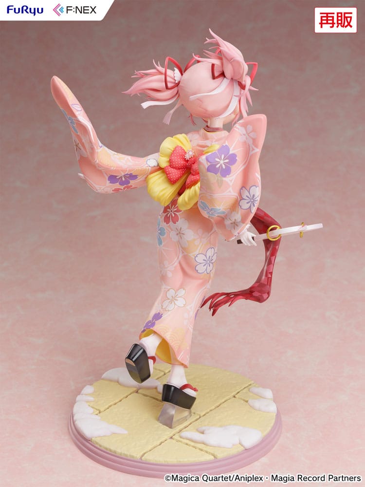 Puella Magi Madoka Magica Side Story Magia Record PVC Statue 1/7 Madoka Kaname Kimono Ver. 22 cm Image 5