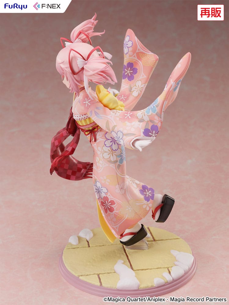 Puella Magi Madoka Magica Side Story Magia Record PVC Statue 1/7 Madoka Kaname Kimono Ver. 22 cm Image 6