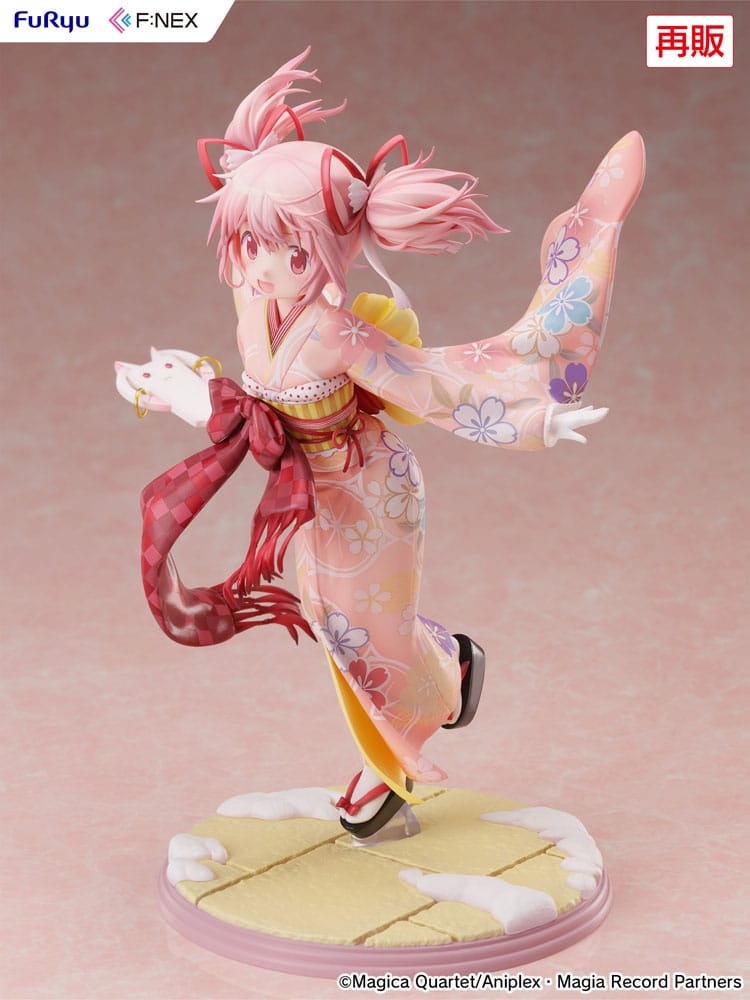 Puella Magi Madoka Magica Side Story Magia Record PVC Statue 1/7 Madoka Kaname Kimono Ver. 22 cm Image 7
