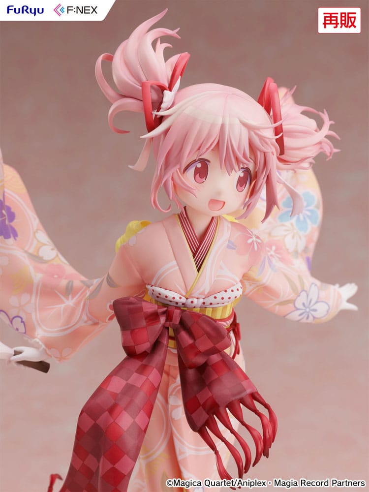 Puella Magi Madoka Magica Side Story Magia Record PVC Statue 1/7 Madoka Kaname Kimono Ver. 22 cm Image 9